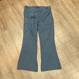 PrAna linen wide leg yoga pants size 8 EUC